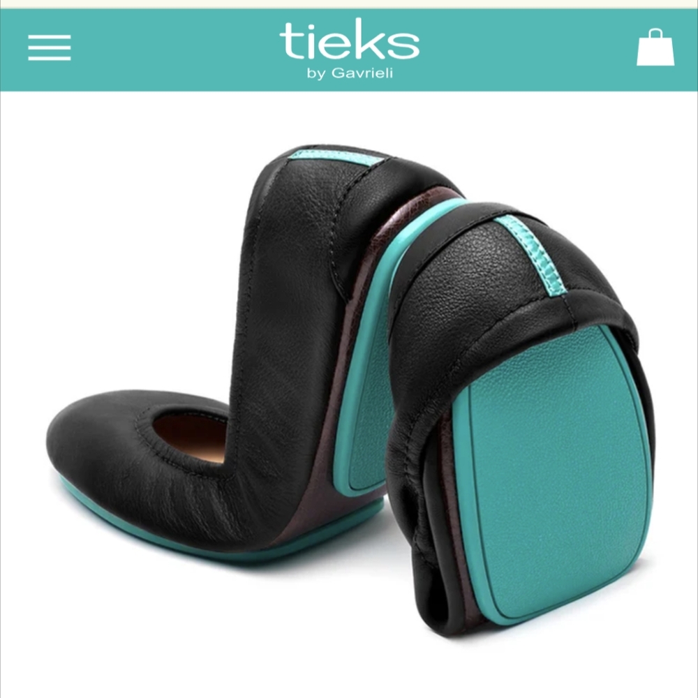 Classic Matte Black Tieks Size 6